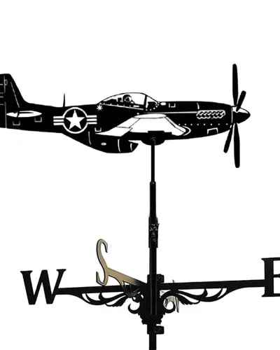 Girouette Avion Vintage